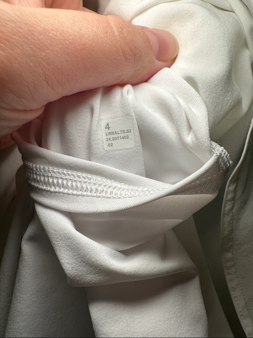 Lululemon Narrow Waistband Tennis Skirt White - Picture 8 of 13